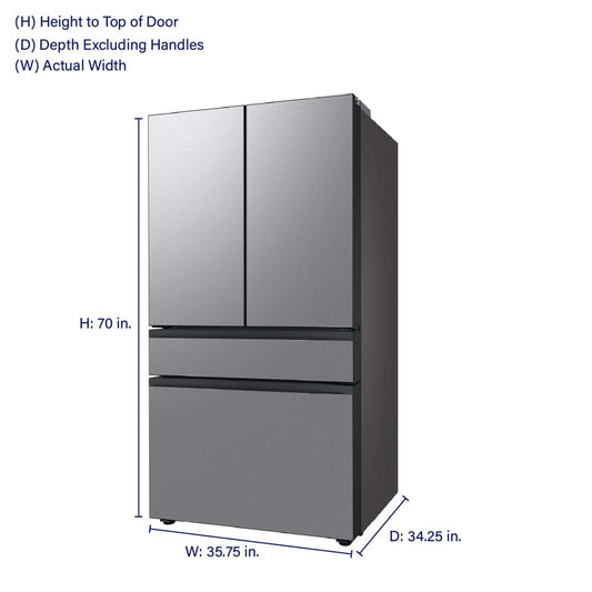 Samsung RF29BB8600QL 90.8cm French Door Refrigerator