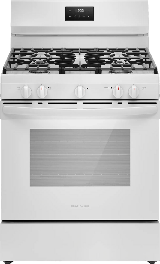 Frigidaire FCRG3052BW 30" Gas Range