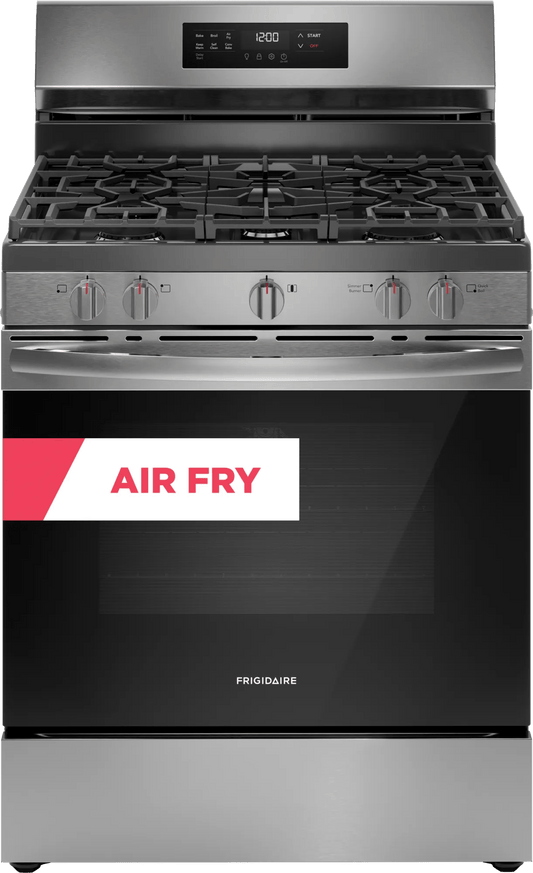 Frigidaire FCRG3083AS 30" Gas Range with Air Fry