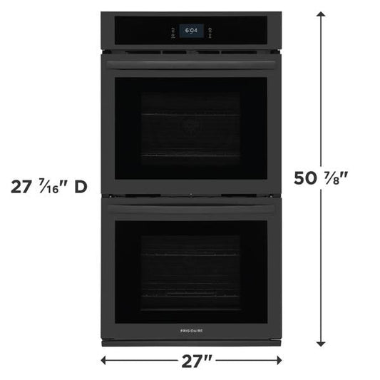 Frigidaire FCWD2727AB 27" Double Electric Wall Oven