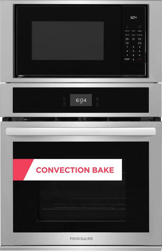 Frigidaire FCWM2727AS 27-Inch Electric Wall Oven Combination