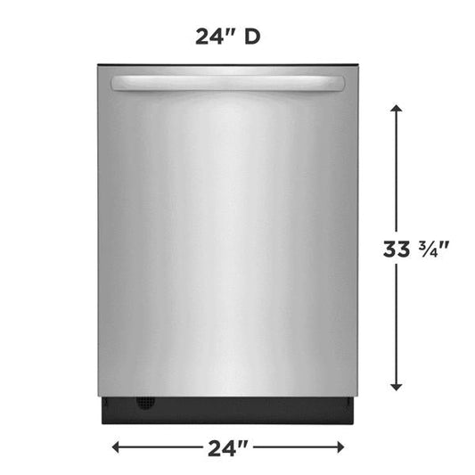Frigidaire FDSH4501AS 24-Inch Built-In Dishwasher