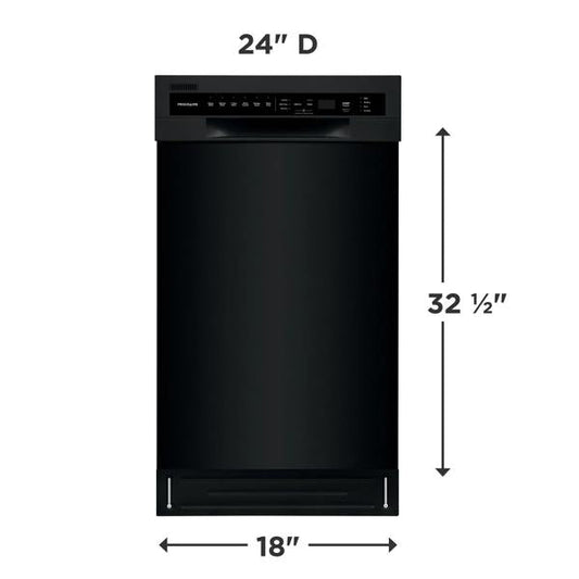 Frigidaire FFBD1831UB 18-Inch Stainless Steel Tub Dishwasher