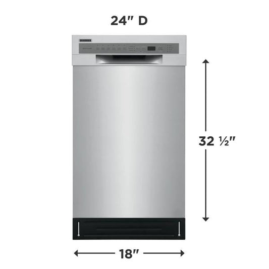 Frigidaire FFBD1831US 18-Inch Stainless Steel Tub Dishwasher
