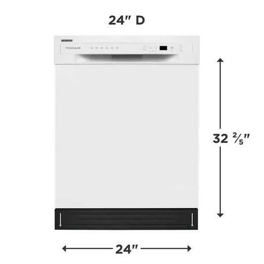 Frigidaire FFBD2420UW 24-Inch Stainless Steel Tub Dishwasher