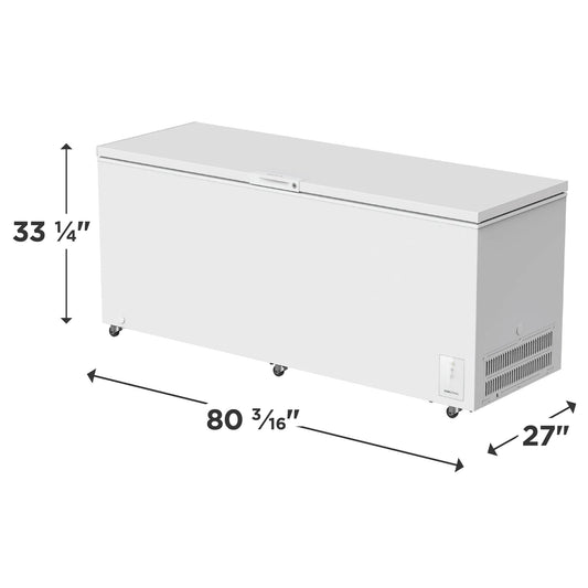 Frigidaire FFCL2562AW Convertible Chest Freezer