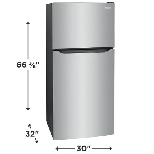 Frigidaire FFTR2045VS 20 Cu. Ft. Top Freezer Refrigerator