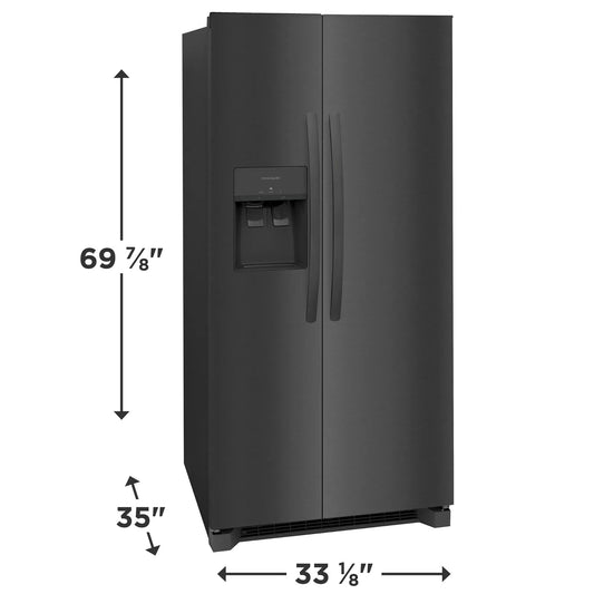Frigidaire FRSS2323AD 33-Inch Side-by-Side Refrigerator