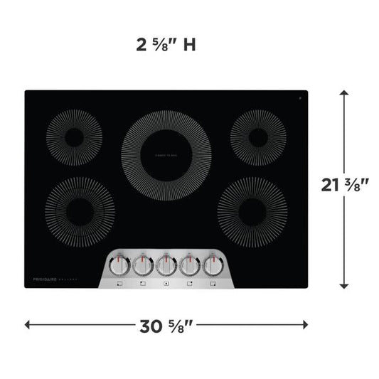 Frigidaire Gallery GCCE3070AS 30" Electric Cooktop