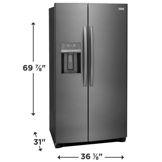 Frigidaire GRSC2352AD 22 Cu. Ft. 36" Counter-Depth Side-by-Side Refrigerator