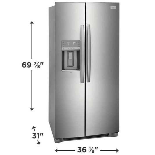 Frigidaire GRSC2352AF 36-Inch Side-by-Side Refrigerator