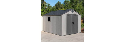 Lifetime 60305 2.4m x 3.8m Resin Outdoor Storage Shed