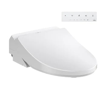 TOTO Drake Elongated Toilet C5 Washlet Bidet Seat 1.28 GPF