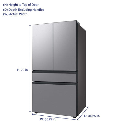Samsung French Door Refrigerator 90.8cm 821.2L RF29BB8600QL