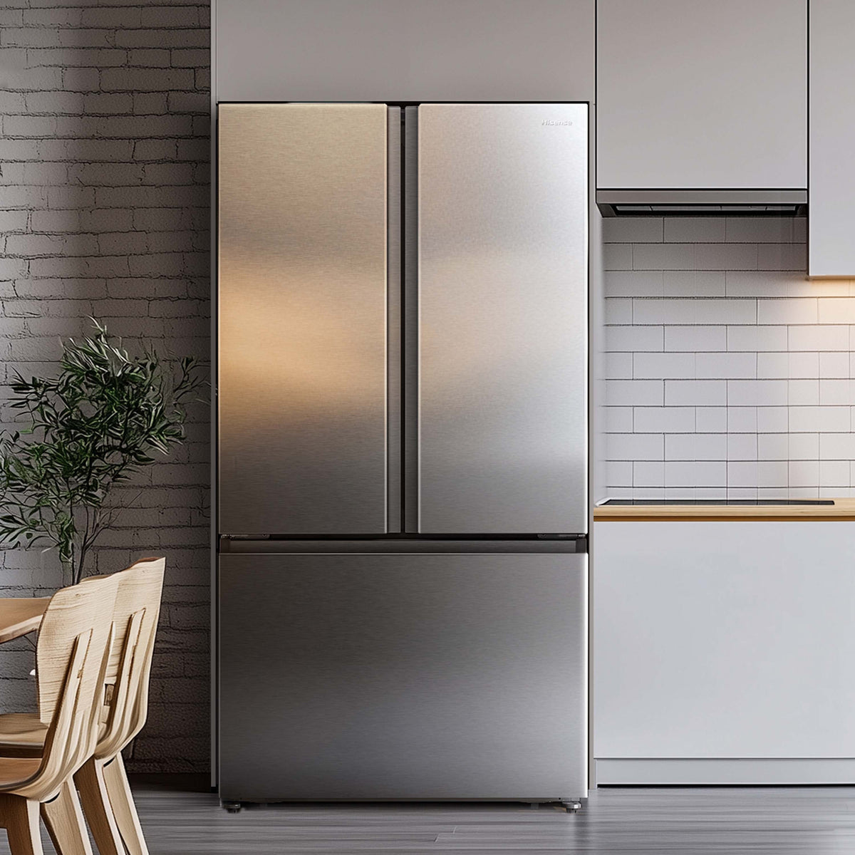 Hisense HRF266N6CSE1 91.4cm French Door Refrigerator