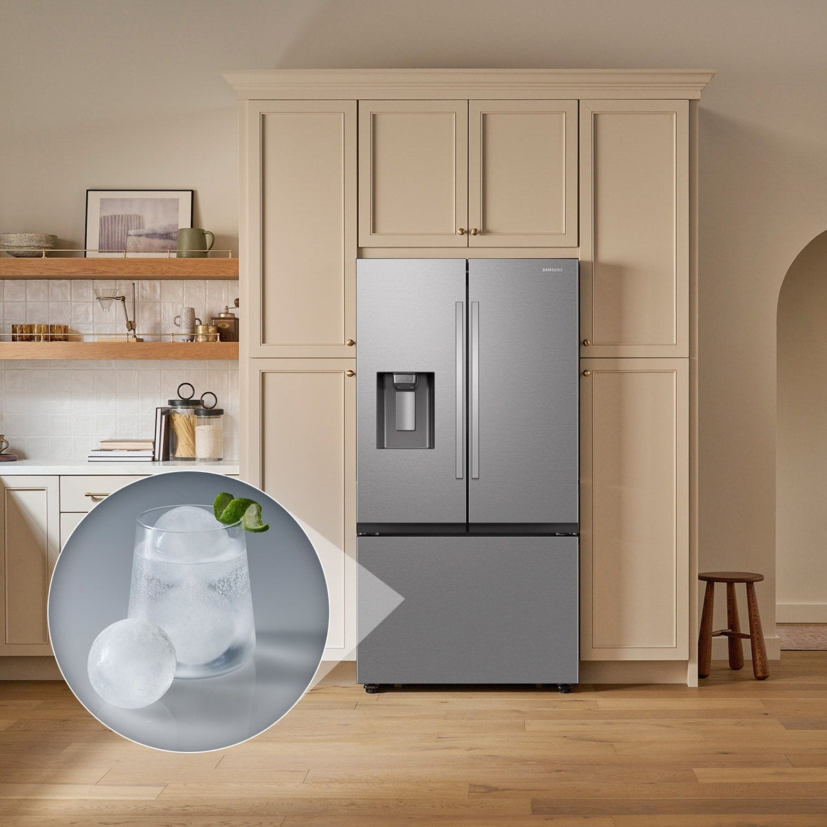 Samsung RF70F27SER 90.8cm French Door Refrigerator