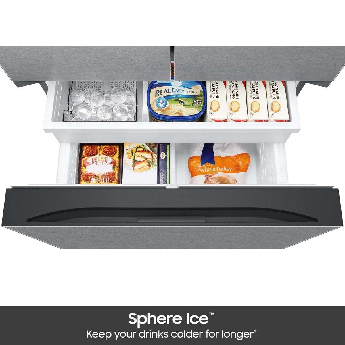 Samsung RF70F27SER 90.8cm French Door Refrigerator