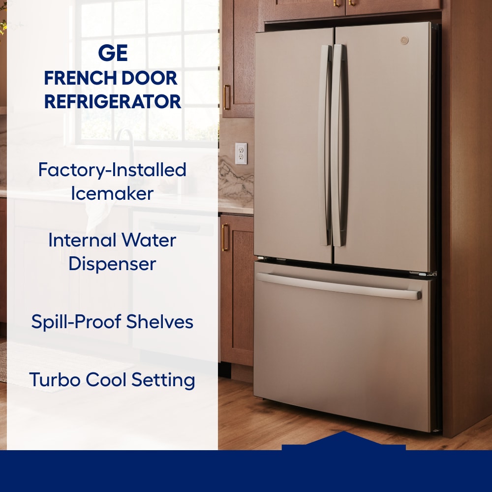 GE GNE27JYMFS 90.8cm French Door Refrigerator