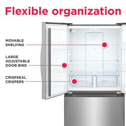 Frigidaire FRFG201LAV 89.7cm French Door Refrigerator