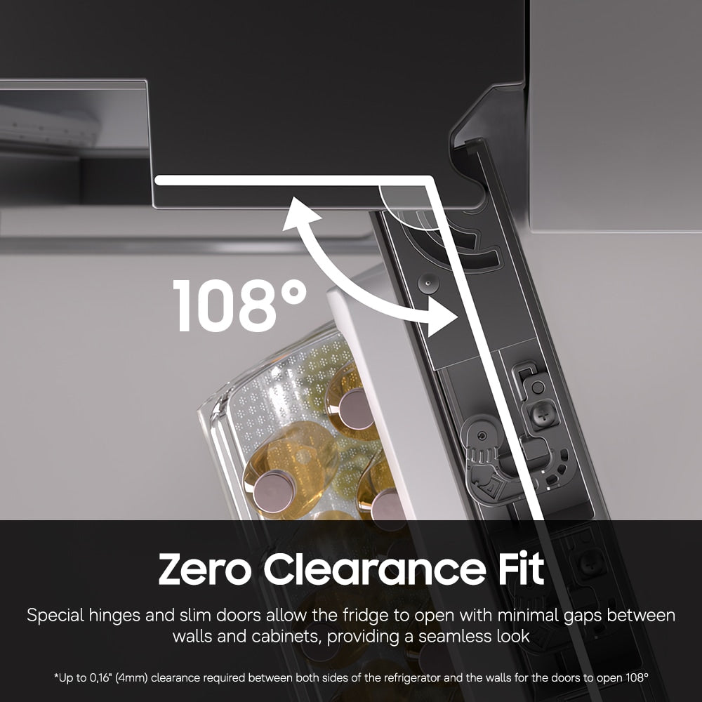Samsung RF80H25CER 91.1cm French Door Refrigerator