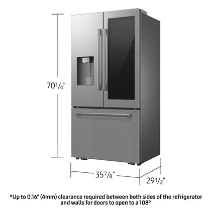 Samsung French Door Refrigerator 91.1cm 679.6L RF80H25CER