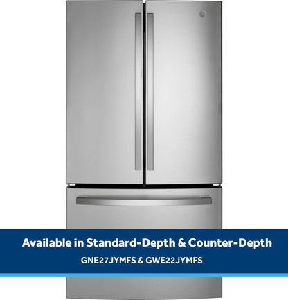 GE GNE27JYMFS 90.8cm 764.6L French Door Refrigerator