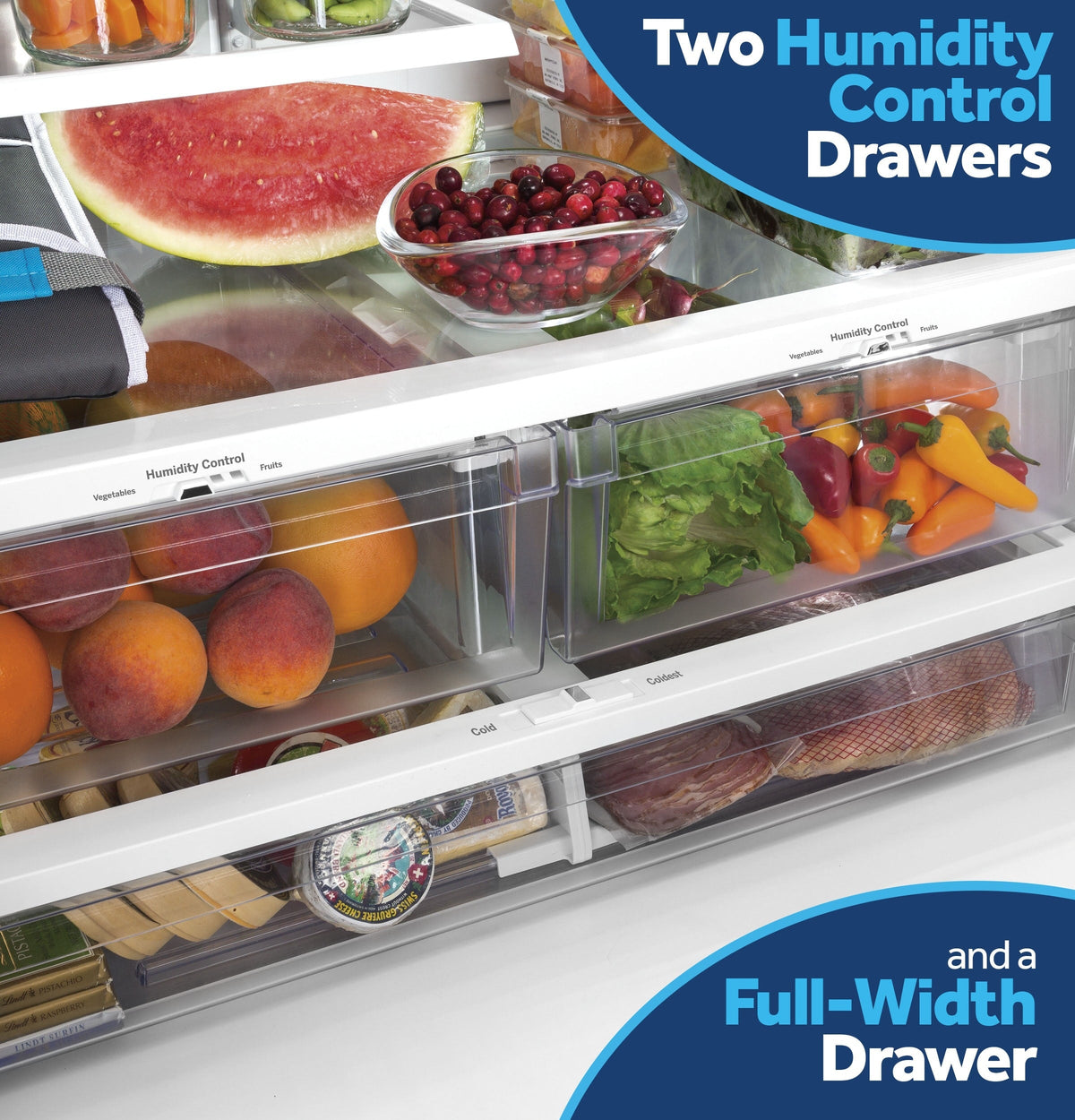GE GNE27JYMFS 90.8cm 764.6L French Door Refrigerator