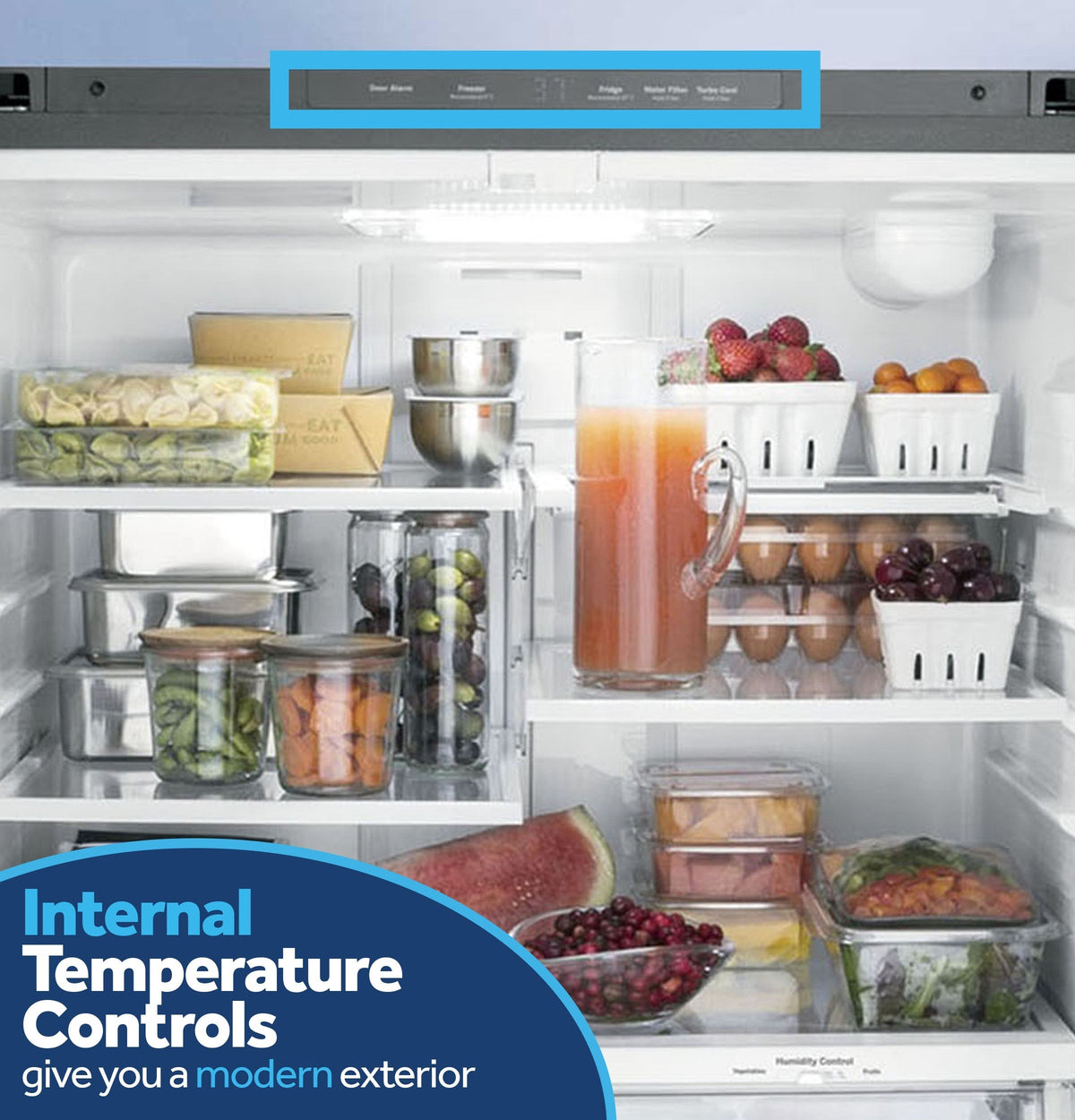 GE GNE27JYMFS 90.8cm 764.6L French Door Refrigerator