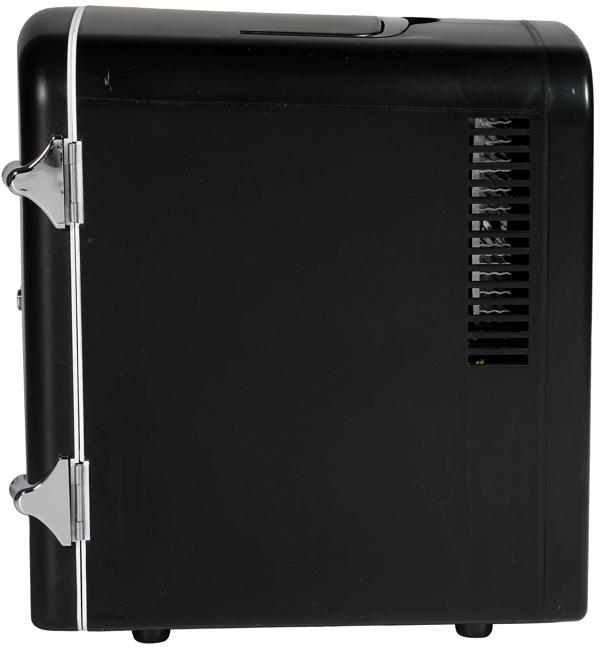 Frigidaire EFMIS129-BLACK 6-Can Retro Mini Fridge Black