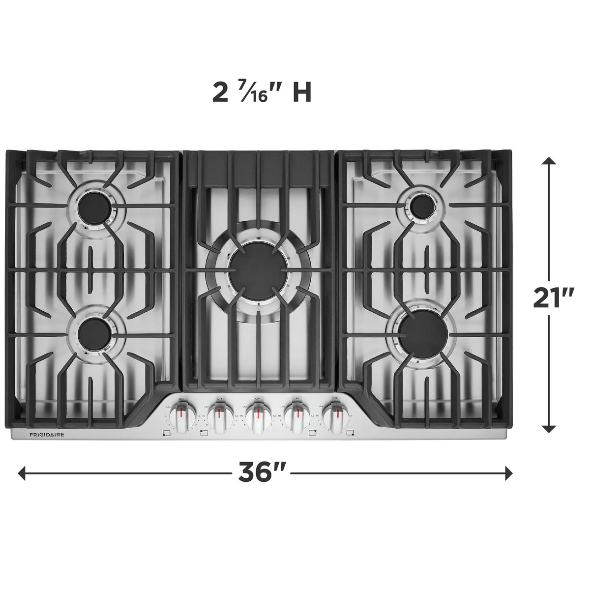 Frigidaire FCCG3627AS Gas Cooktop