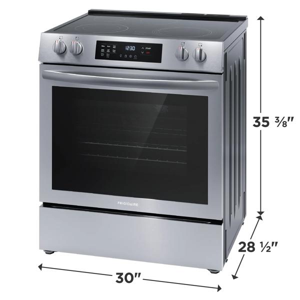 Frigidaire FCFE3083AS 30-Inch Electric Range Stainless Steel