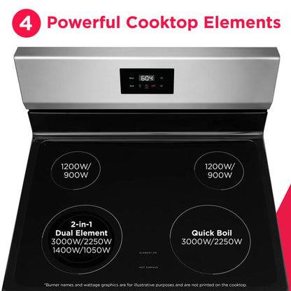 Frigidaire FCRE3050BS 30-Inch Electric Range