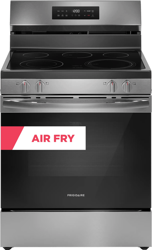 Frigidaire FCRE3083AS 30-Inch Electric Range with Air Fry