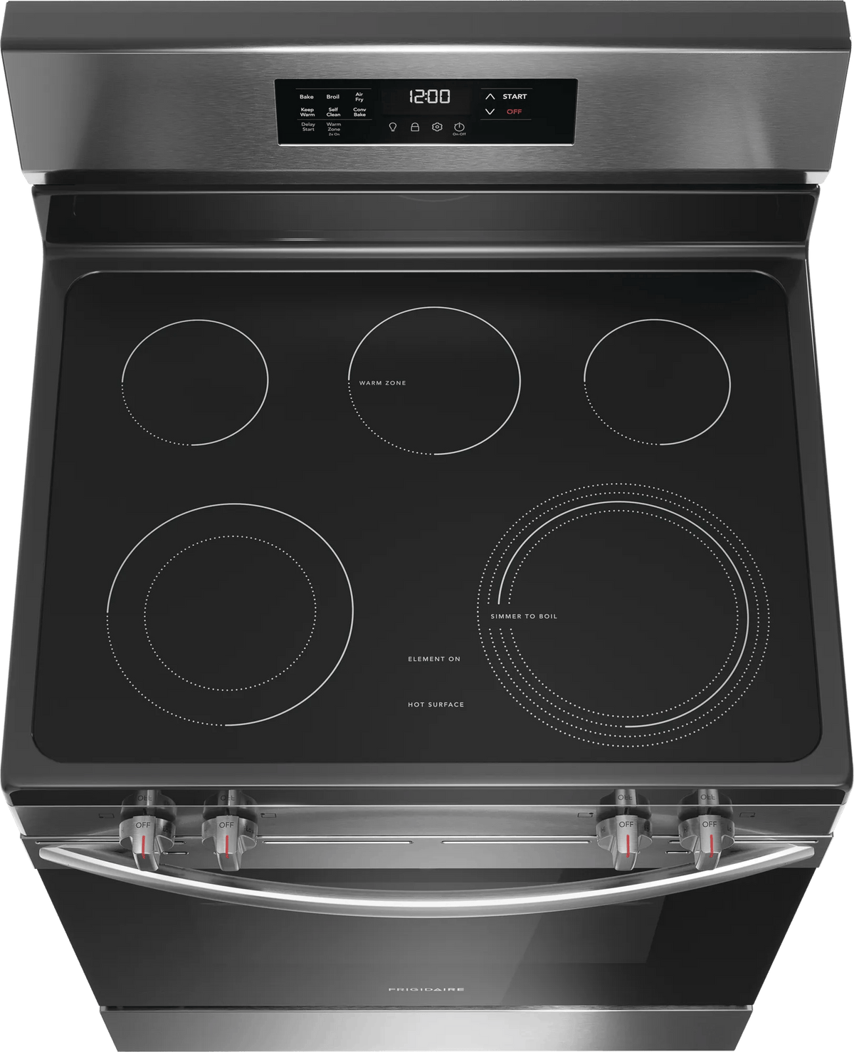 Frigidaire FCRE3083AS 30-Inch Electric Range with Air Fry