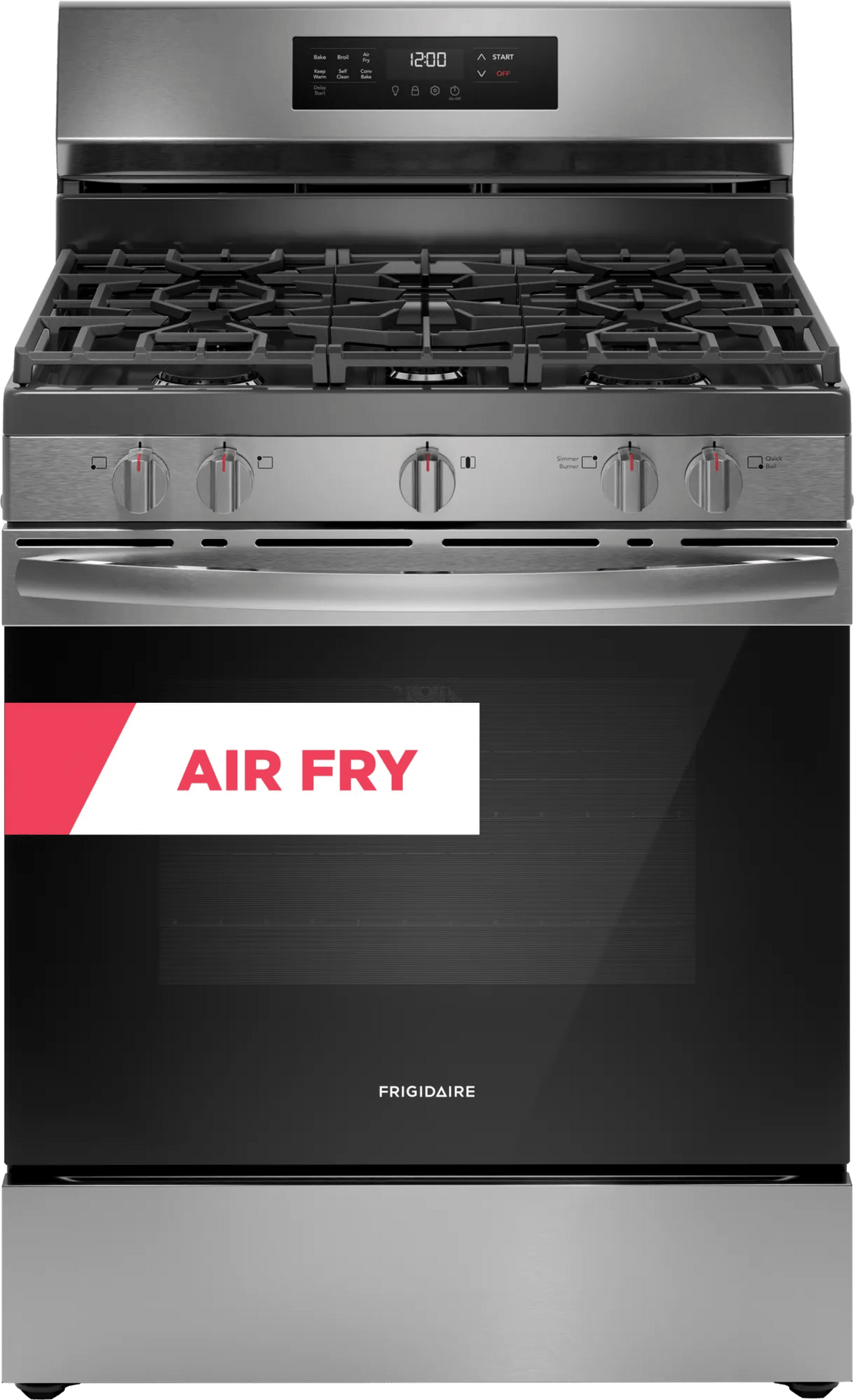Frigidaire FCRG3083AS 30" Gas Range with Air Fry