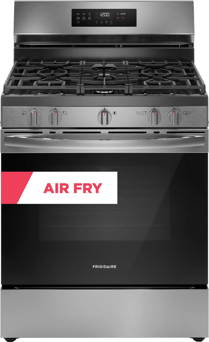 Frigidaire FCRG3083AS 30" Gas Range with Air Fry