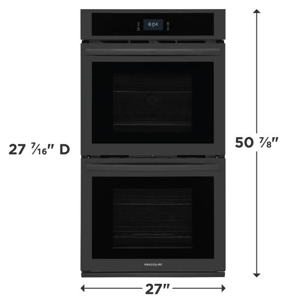 Frigidaire FCWD2727AB 27" Double Electric Wall Oven