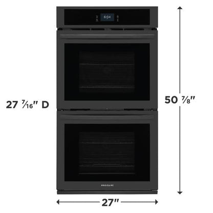 Frigidaire FCWD2727AB 27" Double Electric Wall Oven