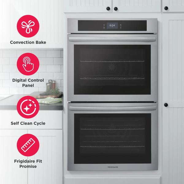 Frigidaire FCWD3027AS 30-Inch Double Electric Wall Oven