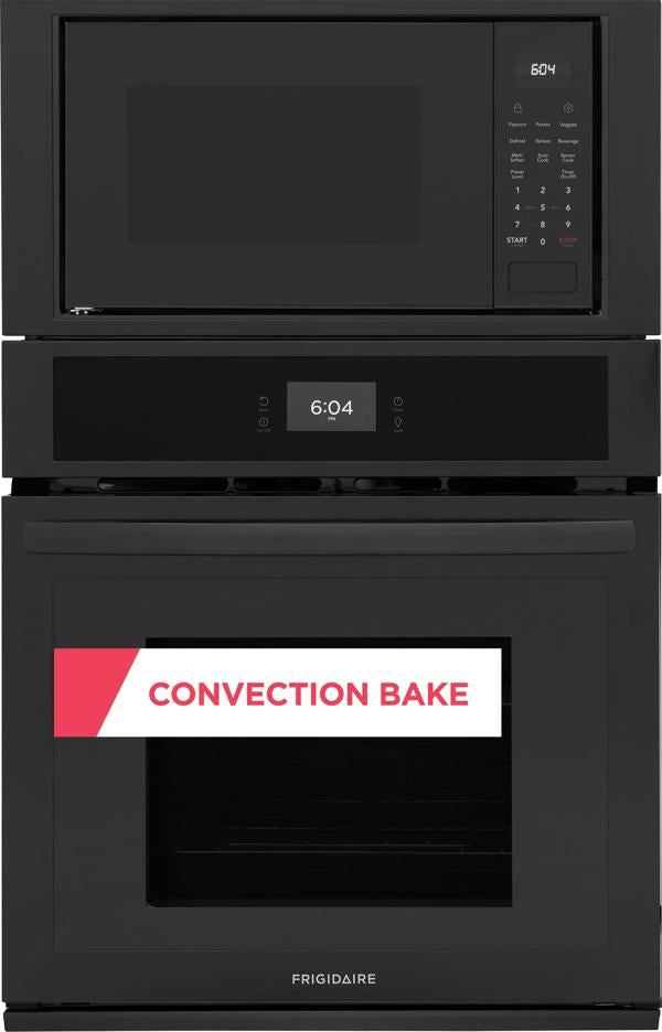 Frigidaire FCWM2727AB 27" Electric Wall Oven and Microwave Combination