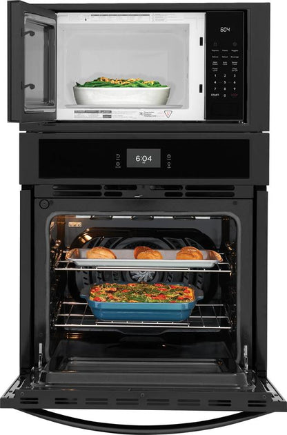 Frigidaire FCWM2727AB 27" Electric Wall Oven and Microwave Combination