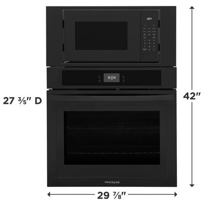 Frigidaire FCWM3027AB 30-Inch Electric Wall Oven and Microwave Combination