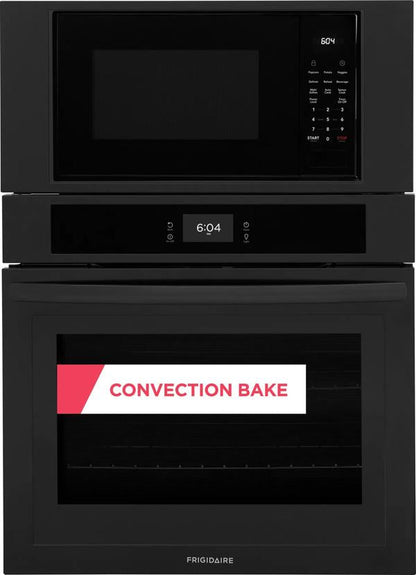 Frigidaire FCWM3027AB 30-Inch Electric Wall Oven and Microwave Combination