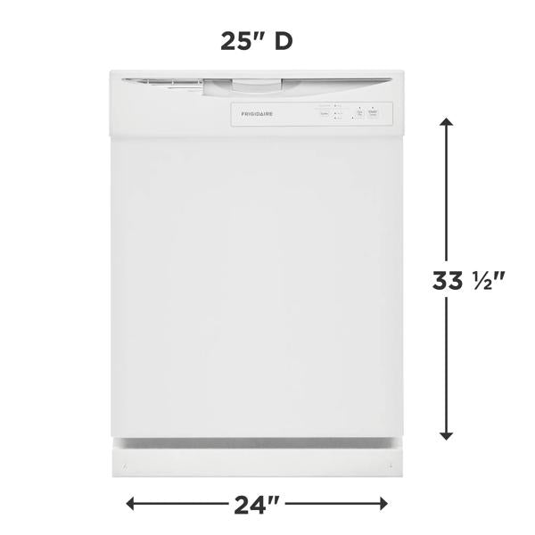 Frigidaire FDPC4221AW 24" Built-In Dishwasher