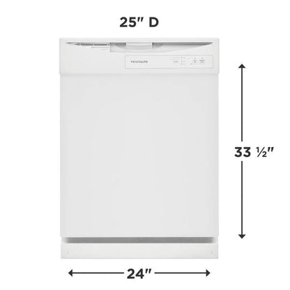 Frigidaire FDPC4221AW 24" Built-In Dishwasher