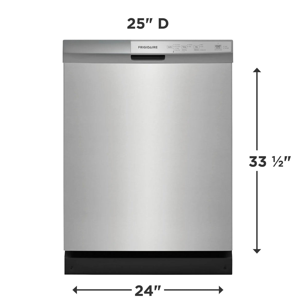 Frigidaire FDPC4314AS 24-Inch Built-In Dishwasher