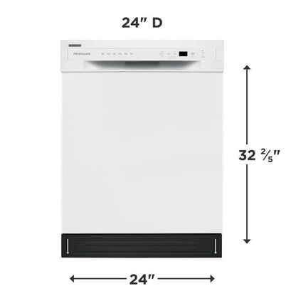 Frigidaire FFBD2420UW 24-Inch Stainless Steel Tub Dishwasher