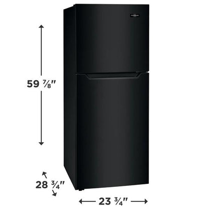 Frigidaire FFET1222UB 12 Cu. Ft. Top Freezer Refrigerator