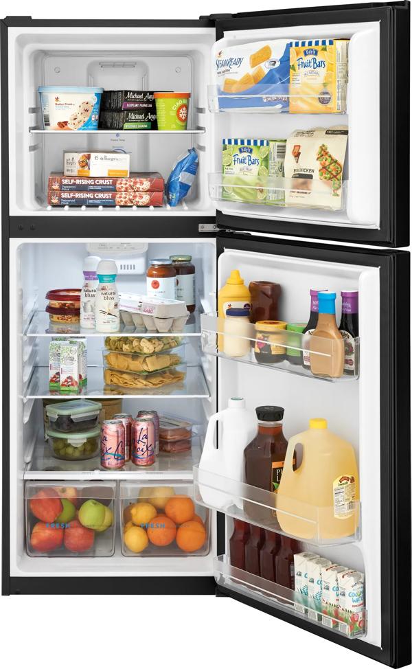 Frigidaire FFET1222UB 12 Cu. Ft. Top Freezer Refrigerator