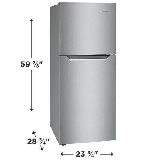 Frigidaire FFET1222UV 12 Cu. Ft. Top Freezer Refrigerator